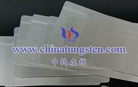 高密度钨合金薄片有哪些应用？