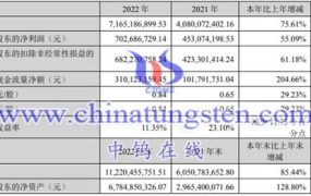 稀土企业：金力永磁2022年运行情况