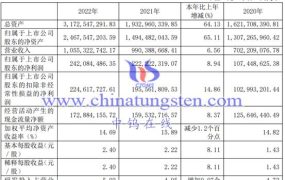 硬质合金企业：欧科亿2022年运行情况