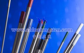 钨针的颜色不同分别代表什么