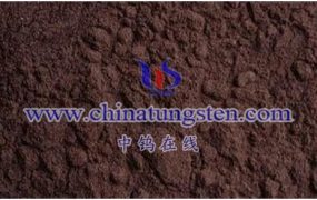 棕色氧化钨的颜色与氧是什么关系？