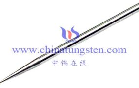 如何用进行钨针尖部的打磨？