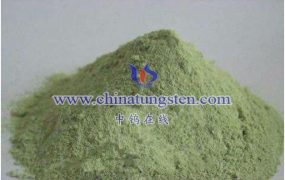 纳米黄色氧化钨可用于锂电池负极么？