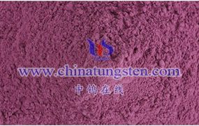 紫色氧化钨形态结构是什么？